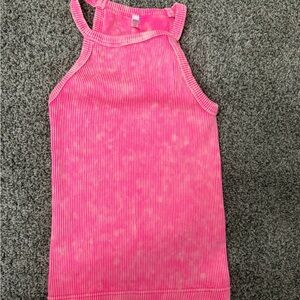 Zenana Outfitters Vibrant Pink  Tank Top